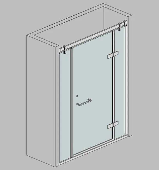 Cabine de Dus - Cabina de dus tip nisa - B01