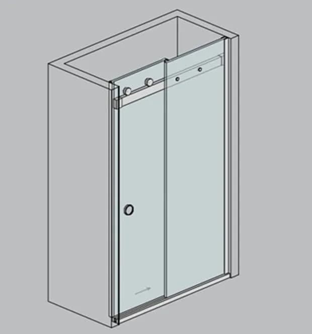 Cabine de Dus - Cabina de dus tip nisa - ST01