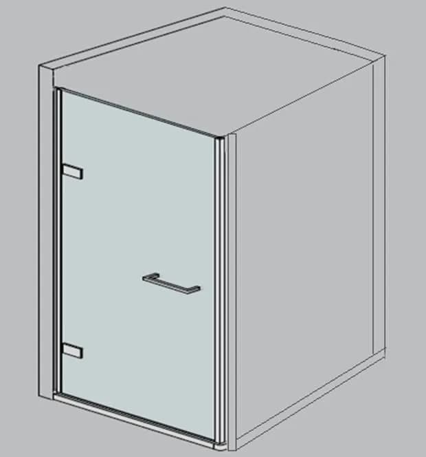 Cabine de Dus - Cabina de dus tip nisa - A01