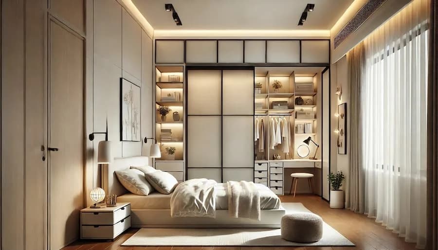 Mobilier pentru dormitor mic: soluții practice și elegante