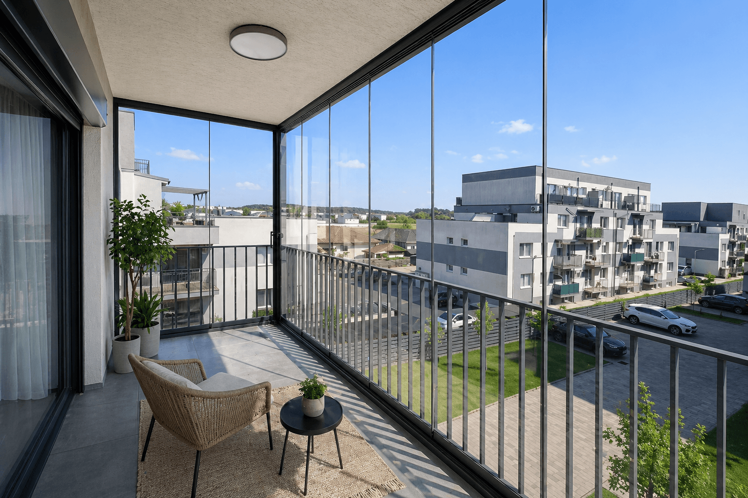 Comparatie pret balcon termopan si sticla