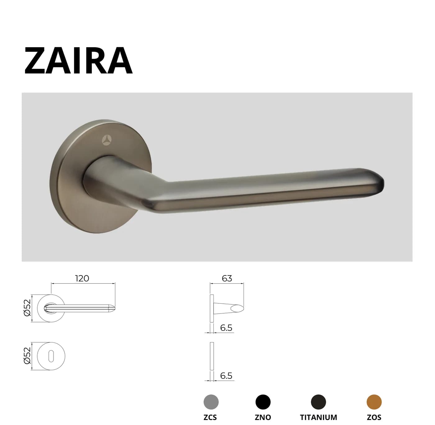 Model ZAIRA din colectia Ghidini Lirica