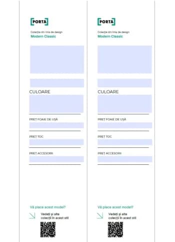 Coperta fisierului cu etichete editabile pentru liniile de design
