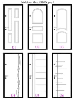 Usi Exterior - Usa metalica pentru apartament MACO U12 - Imagine 2