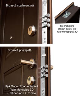 Usi Exterior - Usa metalica pentru apartament MACO U15 - Imagine 21