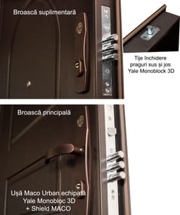 Usi Exterior - Usa metalica pentru apartament MACO U15 - Imagine 23
