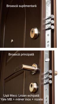 Usi Exterior - Usa metalica pentru apartament MACO U15 - Imagine 20